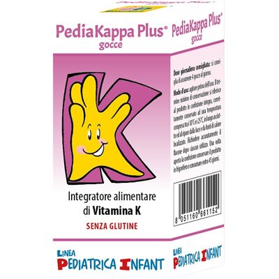 Pediatrica Pediakappa Plus Integratore di Vitamina K - 5ml Pediatrica Pediakappa Plus Integratore di Vitamina K - 5ml