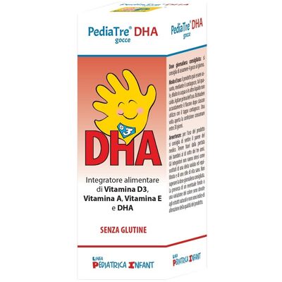Pediatrica Pediatre DHA Gocce - Integratore Alimentare Pediatrica Pediatre DHA Gocce - Integratore Alimentare