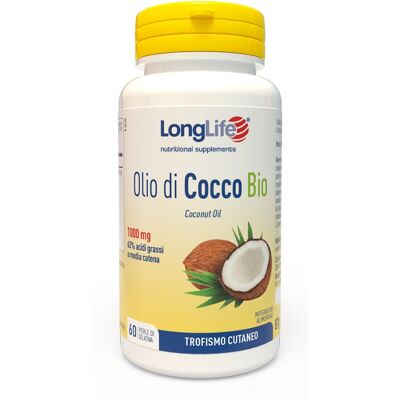 LONGLIFE Srl LONGLIFE OLIO COCCO BIO 60PRL LONGLIFE Srl LONGLIFE OLIO COCCO BIO 60PRL