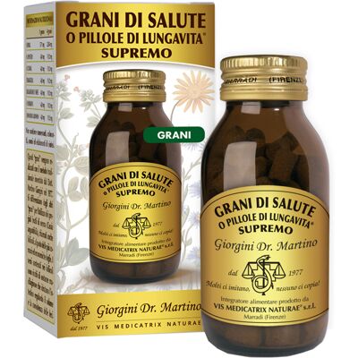 Giorgini Dr. Martino Grani di Salute o Lungavita Supremo - Integratore alimentare Giorgini Dr. Martino Grani di Salute o Lungavita Supremo - Integratore alimentare