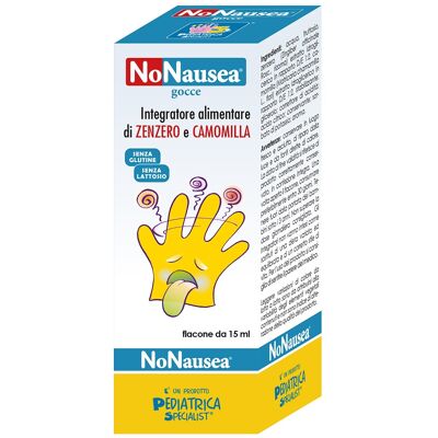 Marca Nonausea Gocce di Zenzero e Camomilla per Bambini - Integratore Alimentare Marca Nonausea Gocce di Zenzero e Camomilla per Bambini - Integratore Alimentare
