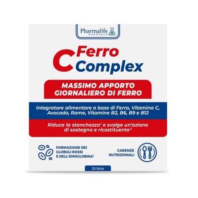 Pharmalife Research Ferro C Complex - Integratore alimentare Pharmalife Research Ferro C Complex - Integratore alimentare
