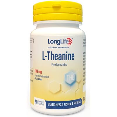 Longlife L-theanine - Controllo del Peso - 30 Vegicaps Longlife L-theanine - Controllo del Peso - 30 Vegicaps