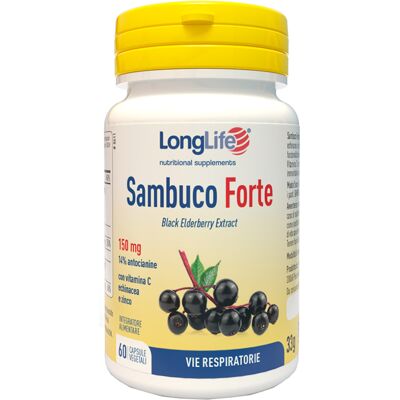 Longlife Sambuco Forte Estratto di Sambuco - Supporto immunitario Longlife Sambuco Forte Estratto di Sambuco - Supporto immunitario