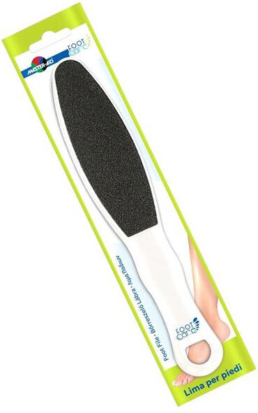 Pietrasanta Pharma Spa Master-Aid Footcare Lima per Calli Piedi, 1 Pezzo, Lima Doppia Ruvidità, Trattamento Callosità, Riutilizzabile