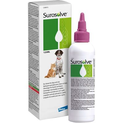 Elanco Surosolve Pulitore Auricolare 125ml - Pulitore Elanco Surosolve Pulitore Auricolare 125ml - Pulitore