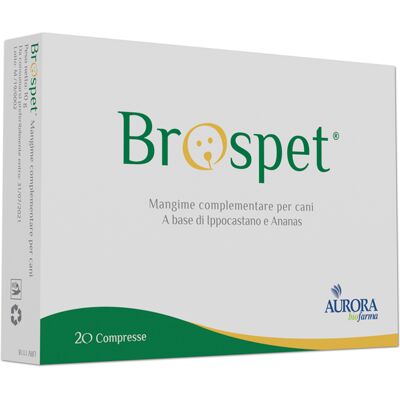 Aurora Licensing Brospet 20 Compresse - Integratore per Cani Aurora Licensing Brospet 20 Compresse - Integratore per Cani