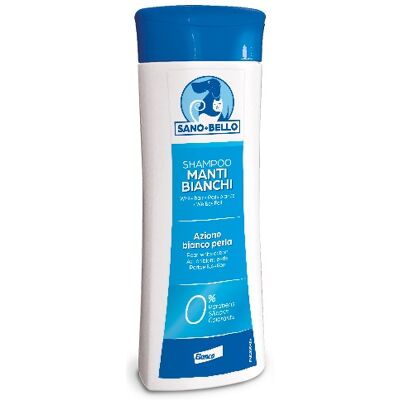 Shampoo per cani con pelo bianco Sano e Bello - Shampoo Shampoo per cani con pelo bianco Sano e Bello - Shampoo