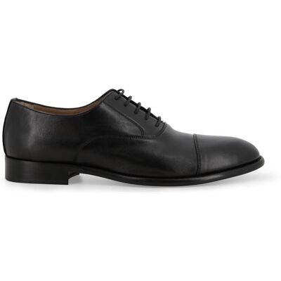 Melluso Scarpa oxford cap toe in pelle nera cerimonia u90619q 44 Melluso Scarpa oxford cap toe in pelle nera cerimonia u90619q 44