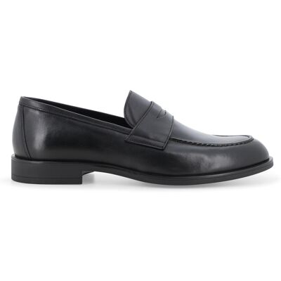 Melluso Mocassino college penny loafer in pelle nera liscia u90803 41 Melluso Mocassino college penny loafer in pelle nera liscia u90803 41