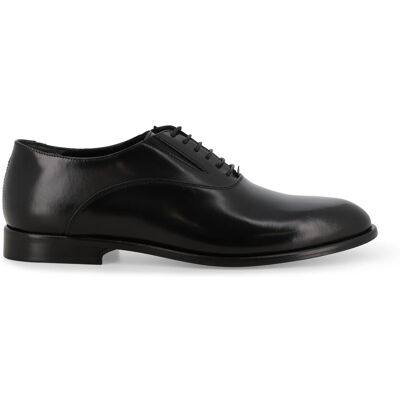 Melluso Scarpa oxford plain toe liscia in pelle nera u90885 40 Melluso Scarpa oxford plain toe liscia in pelle nera u90885 40