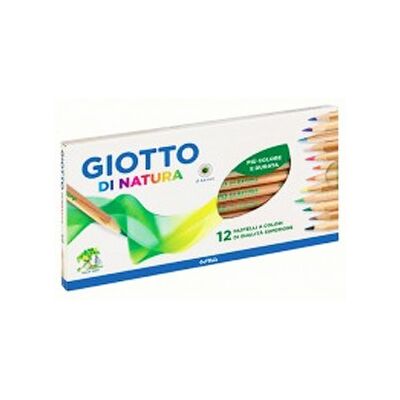 Giotto - Pastelli Giotto Di Natura Da 12 Pezzi Giotto - Pastelli Giotto Di Natura Da 12 Pezzi
