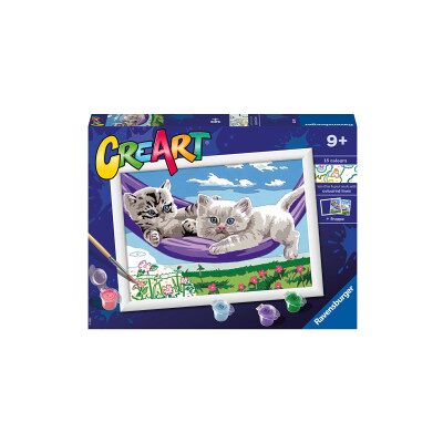 Ravensburger - Creart Gattini Sull'amaca Ravensburger - Creart Gattini Sull'amaca