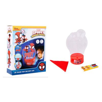 Spidey - Spidey Colora La Tua Lampada Spidey - Spidey Colora La Tua Lampada