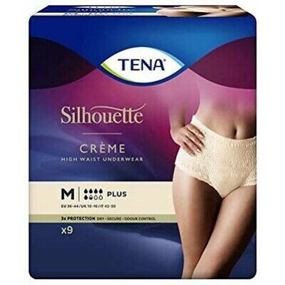 Nuvenia - Tena Silhouette Crememutandine Assorbenti M 9pz Nuvenia - Tena Silhouette Crememutandine Assorbenti M 9pz