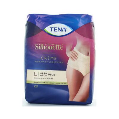 TENA Silhouette Plus Crema Taglia L - Mutandine assorbilavita TENA Silhouette Plus Crema Taglia L - Mutandine assorbilavita