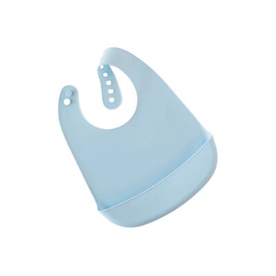 Kiokids - Bavaglino Kiokids Silicone Blu Kiokids - Bavaglino Kiokids Silicone Blu