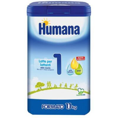 Humana - Latte Humana 1 Natcare 1100g Humana - Latte Humana 1 Natcare 1100g