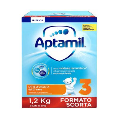 Danone Nutricia Aptamil 3 Latte in Polvere per Neonati - Nutrizione Completa dai 12 Mesi Danone Nutricia Aptamil 3 Latte in Polvere per Neonati - Nutrizione Completa dai 12 Mesi