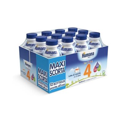 Humana - Latte Humana 4 12x470ml Humana - Latte Humana 4 12x470ml