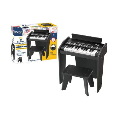 I'next - Joy Piano Elettronico In Legno E Sgabello I'next - Joy Piano Elettronico In Legno E Sgabello