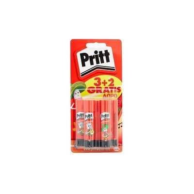 Pritt - Colla Pritt Stick 11 Gr 3+2 Pezzi Pritt - Colla Pritt Stick 11 Gr 3+2 Pezzi