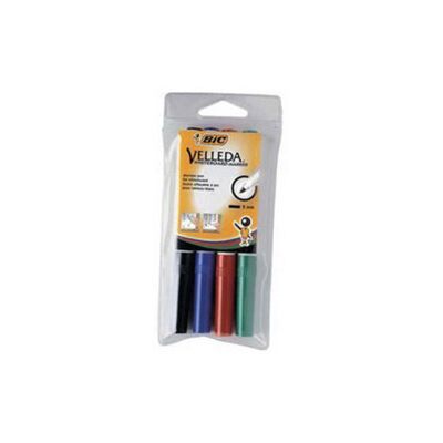Bic - Marcatore Bic Velleda 4 Colori Bls. 4pz Bic - Marcatore Bic Velleda 4 Colori Bls. 4pz