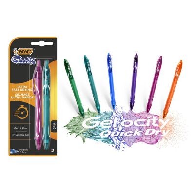 Bic - Bls 2 Quick Dry Gel Ass. Bic - Bls 2 Quick Dry Gel Ass.