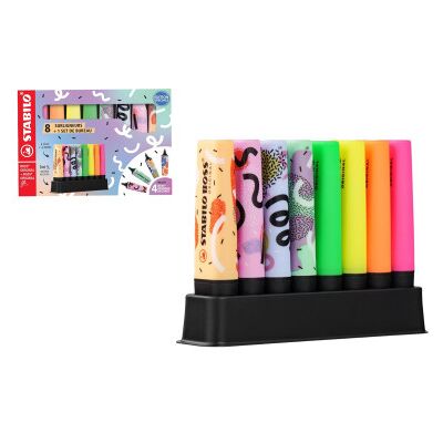 Stabilo - Evidenziatori Stabilo Boss Deskset Bls 8 Stabilo - Evidenziatori Stabilo Boss Deskset Bls 8