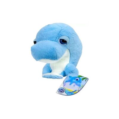 Nobrand - Delfino Occhioni Peluche 21cm Nobrand - Delfino Occhioni Peluche 21cm