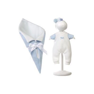 Llorens - Tutina Con P.enfants Cono Celeste 36cm Llorens - Tutina Con P.enfants Cono Celeste 36cm