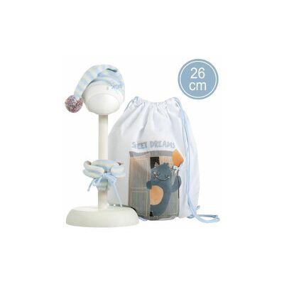 Llorens - Sacchetto Nascita Azzurro Con Cappellino Llorens - Sacchetto Nascita Azzurro Con Cappellino