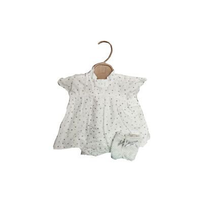 Llorens - Abito Pagliaccetto Con Calzini Glitterati 38cm Llorens - Abito Pagliaccetto Con Calzini Glitterati 38cm