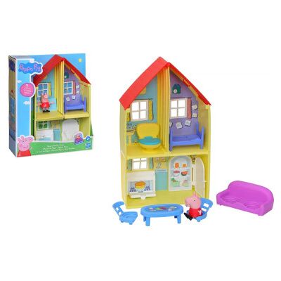 Peppa Pig - Peppa Pig Casa Playset Con Personaggio Peppa Pig - Peppa Pig Casa Playset Con Personaggio