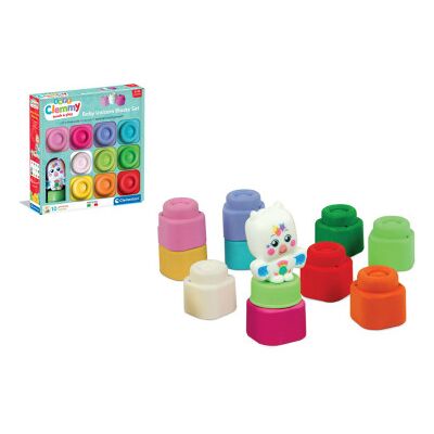 Clemmy - Clemmy Set 10 Mattoncini Unicorno Clemmy - Clemmy Set 10 Mattoncini Unicorno