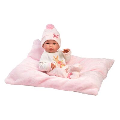 Llorens - Reborn Vinile Bimba 35cm Con Cuscino Llorens - Reborn Vinile Bimba 35cm Con Cuscino