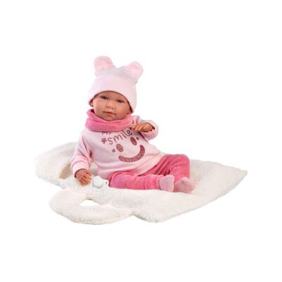 Llorens - Reborn Morbido Mimi 42cm Porta Bebe' Llorens - Reborn Morbido Mimi 42cm Porta Bebe'