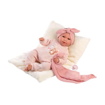 Llorens - Reborn Morbido Mimi 42cm Cuscino E Coperta Llorens - Reborn Morbido Mimi 42cm Cuscino E Coperta