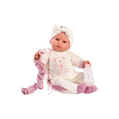 Llorens - Reborn Morbido Lea 45cm Con Biberon Llorens - Reborn Morbido Lea 45cm Con Biberon