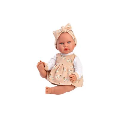 Llorens - Abito Rosa Fantasia Tartarughe Con Fiocco 42cm Llorens - Abito Rosa Fantasia Tartarughe Con Fiocco 42cm