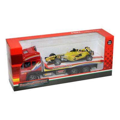 Kidz Corner - Bisarca Con Auto F1 40 Cm Kidz Corner Kidz Corner - Bisarca Con Auto F1 40 Cm Kidz Corner