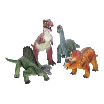 Kidz Corner - Dinosauro In Gomma 40 Cm Kidz Corner - Dinosauro In Gomma 40 Cm
