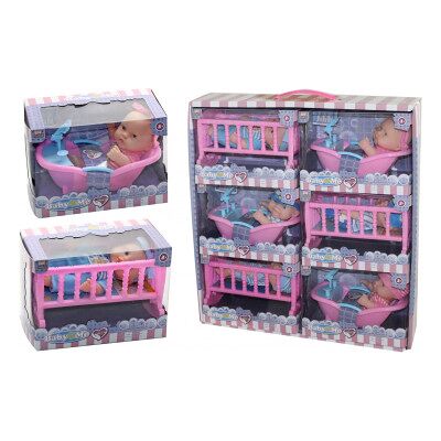 Kidz Corner - Baby E Me Piccoli Bebe' 2 Assortiti Kidz Corner - Baby E Me Piccoli Bebe' 2 Assortiti