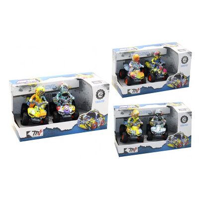 Kidz Corner - Quad Graffiti Metal Pack 2 Pezzi Kidz Corner - Quad Graffiti Metal Pack 2 Pezzi