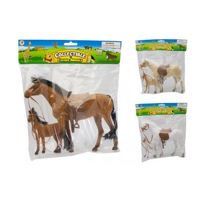 Kidz Corner - Cavallo Floccato Con Baby Kidz Corner Kidz Corner - Cavallo Floccato Con Baby Kidz Corner