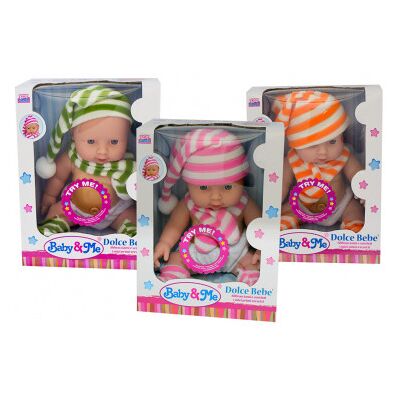 Kidz Corner - Dolce Bebe' Babyeme Con Voce 30 Cm Kidz Corner - Dolce Bebe' Babyeme Con Voce 30 Cm