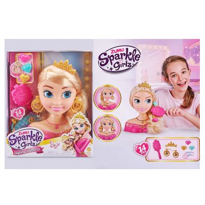 Sparkle Girlz - Sparkle Girlz Testa Acconciature Sparkle Girlz - Sparkle Girlz Testa Acconciature