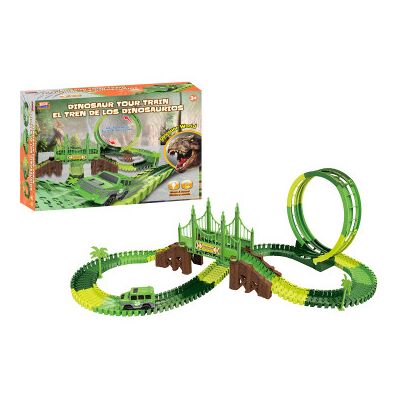Kidz Corner - Pista Snodata Jurassic Adventure 178 Pz Kidz Corner - Pista Snodata Jurassic Adventure 178 Pz