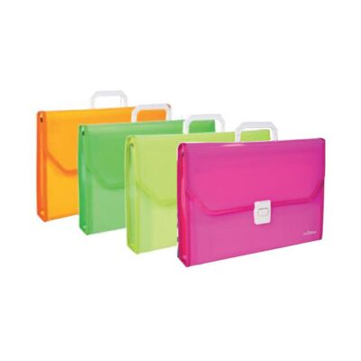 Nikoffice - Valigetta Ppl Colori Assortiti 37x53x5 Nikoffice - Valigetta Ppl Colori Assortiti 37x53x5
