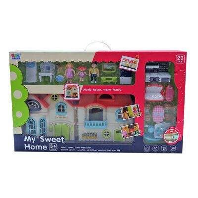 Kidz Corner - Casa Completa My Sweet Home Luci E Suoni Kidz Corner - Casa Completa My Sweet Home Luci E Suoni